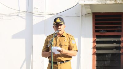 Staf Ahli Wali Kota Pimpin Apel Gabungan Pemko Binjai