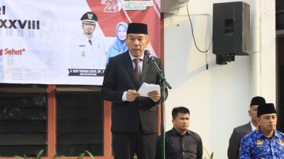 Pemko Binjai Gelar Upacara Peringatan Hari Otonomi Daerah XXVIII Tahun 2024