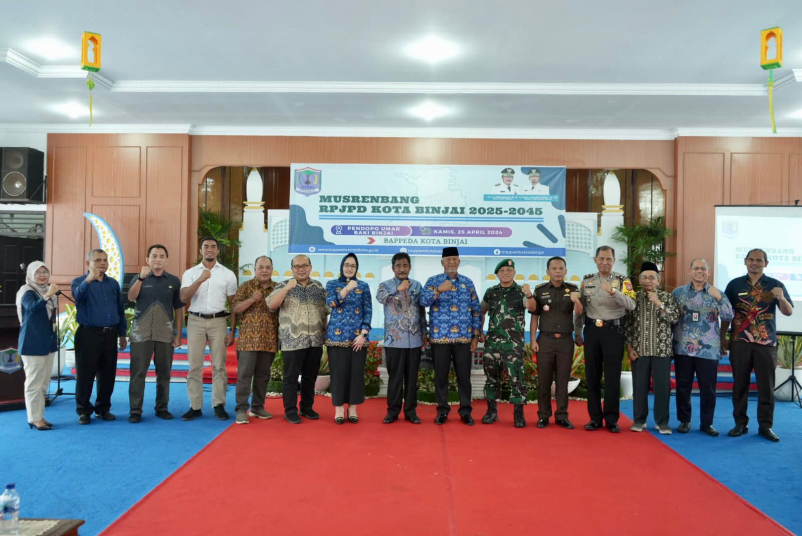 Wali Kota Binjai Buka Secara Resmi Musrenbang RPJPD Kota Binjai Tahun 2025-2045