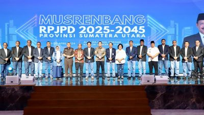 Wakil Wali Kota Binjai Ikuti Musrenbang RPJPD Provinsi Sumut 2025-2045