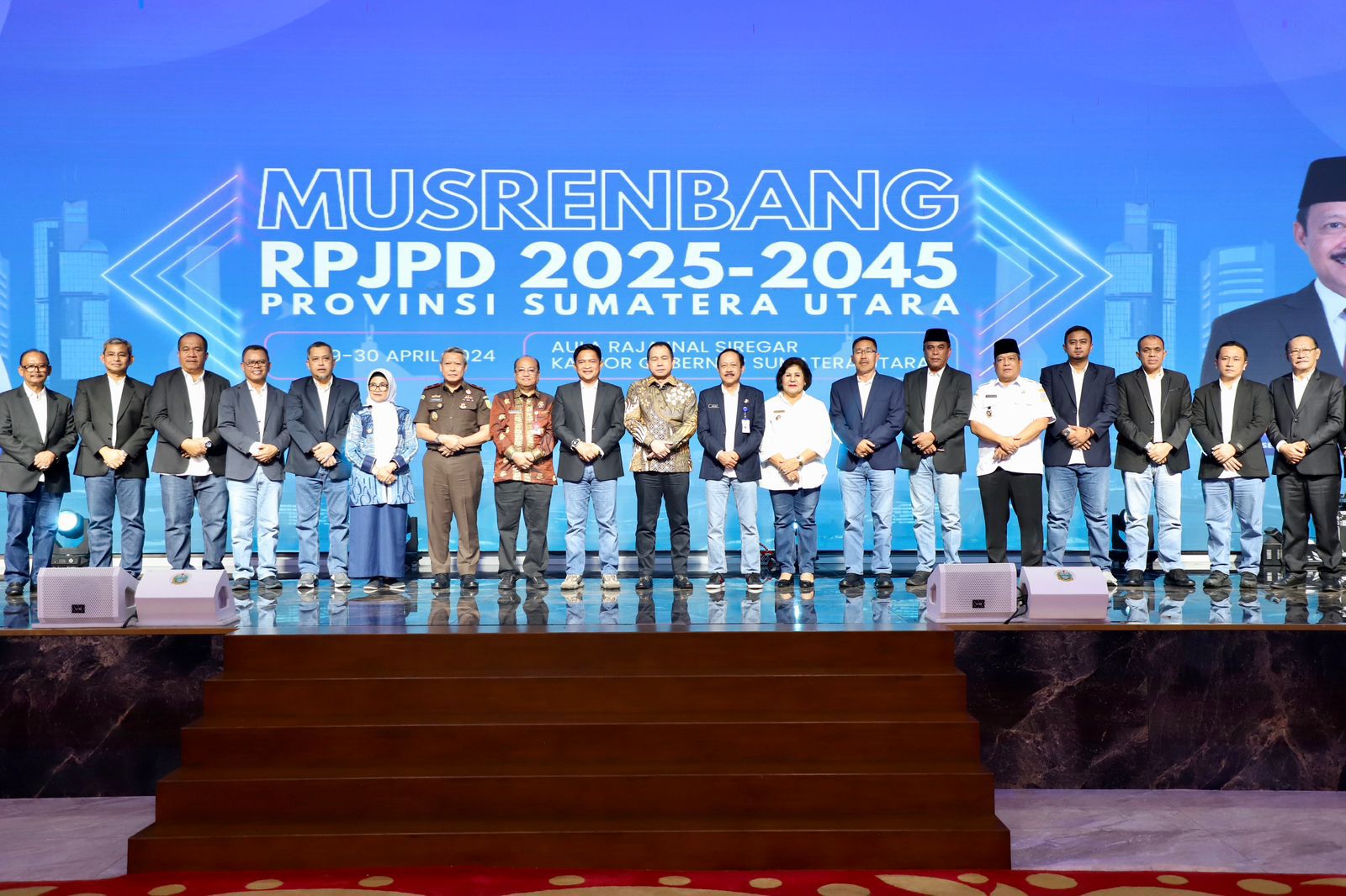 Wakil Wali Kota Binjai Ikuti Musrenbang RPJPD Provinsi Sumut 2025-2045