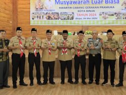 Wali Kota Binjai Hadiri Musyawarah Luar Biasa Kwarcab Gerakan Pramuka Kota Binjai
