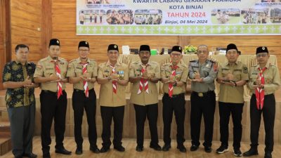 Wali Kota Binjai Hadiri Musyawarah Luar Biasa Kwarcab Gerakan Pramuka Kota Binjai