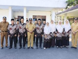 Pimpin Apel Gabungan, Wali Kota Binjai Minta Seluruh Komponen Pendidikan Wujudkan Merdeka Belajar