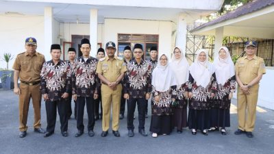 Pimpin Apel Gabungan, Wali Kota Binjai Minta Seluruh Komponen Pendidikan Wujudkan Merdeka Belajar