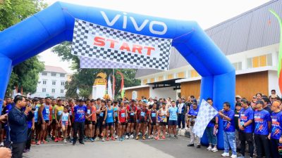 Meriahkan HUT Kota Binjaj Ke-152 Tahun, Wali Kota Binjai Lepas Peserta Binjai Fun Run 10K