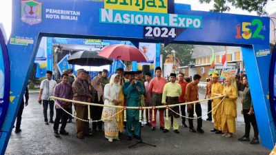 Wali Kota Binjai Buka Binjai Nasional Expo 2024 HUT Kota Binjai