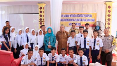 Pemko Binjai Ikuti Zoom Meeting Peresmian Kick Off Intervensi Serentak Pencegahan Stunting Oleh Pj. Gubernur Sumut Berserta Pj Ketua TP. PKK Sumut