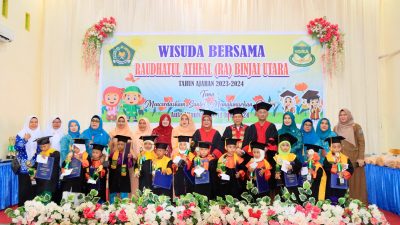 Wisuda Bersama Raudhatul Athfal Se-Kecamatan Binjai Utara