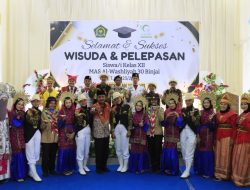 Wali Kota Binjai Hadiri Pelepasan Siswa Kelas XII MAS Al-Washliyah 30 Kota Binjai