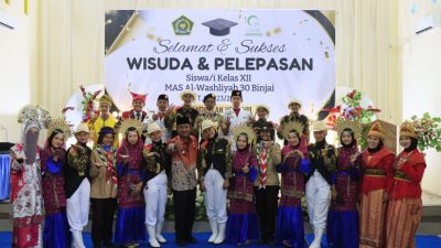 Wali Kota Binjai Hadiri Pelepasan Siswa Kelas XII MAS Al-Washliyah 30 Kota Binjai