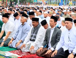 Pemko Binjai Gelar Salat Idul Adha di Tanah Lapang Merdeka, Wali Kota: Esensi Idul Adha Adalah Berbagi