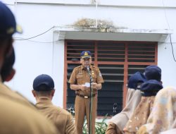 Pimpin Apel Gabungan, Sekdako Ajak Seluruh OPD Sukseskan Program Pencegahan Stunting Dan Pelayanan Keluarga Berencana di Kota Binjai