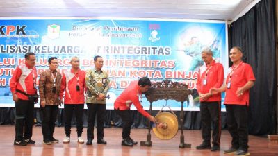 Bersama Dengan KPK RI, Pemko Binjai Gelar Sosialisasi Untuk Wujudkan Keluarga Anti Korupsi