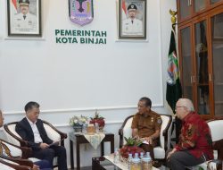 Pemko Binjai Terima Kunjungan Kerja Pemerintah Kota Nan’an