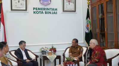 Pemko Binjai Terima Kunjungan Kerja Pemerintah Kota Nan'an
