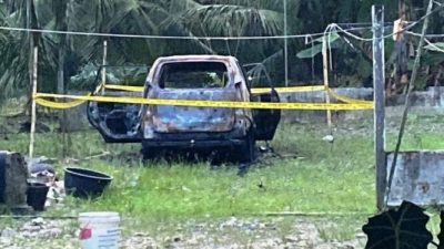 Kasus Pembakaran Mobil Ketua PAC PP Tanjung Pura Ngendap di Polres Langkat