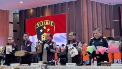 Satgas Narkoba Tangkap 38 Ribu Tersangka Sejak September 2023