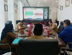 Pemko Tebing Tinggi Ikuti Rutin Rakor Pengendalian Inflasi Di Daerah