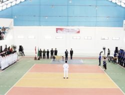 Pj. Walikota Tebing Tinggi Kukuhkan Anggota Paskibraka dan Korps Musik Kota Tebing Tinggi Tahun 2024