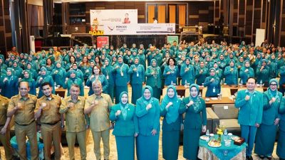 Pj Ketua TP PKK Kota Tebing Tinggi Hadiri Jambore Kader PKK Provinsi Sumatra Utara