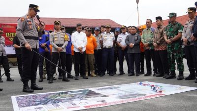 Pj. Wali Kota Tebing Tinggi Hadiri Apel Gelar Pasukan Operasi Hatra Toba 2024 Pengamanan PON XXI Aceh-Sumut