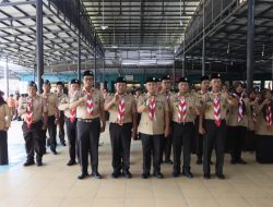 Pelantikan dan Pengukuhan Majelis Pembimbing Ranting dan Pengurus Kwartir Ranting Gerakan Pramuka Binjai Kota