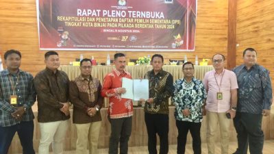 Rapat Pleno Terbuka Rekapitulasi