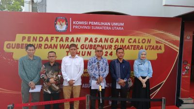 KPU Sumut Siap Terima Pendaftaran Paslon Gubsu & Wagubsu