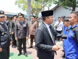 Pj. Wali Kota Moetaqqien Hasrimi Hadiri Peringatan Hut Ke 79 Kemerdekaan RI Tahun 2024 Di Lapas Kelas IIB Tebing Tinggi