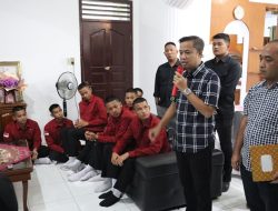 Penjabat Wali Kota Tebing Tinggi Menjamu Makan Malam Paskibraka