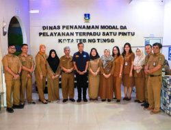 Penjabat Wali Kota Tebing Tinggi Kunjungi Dinas PMPTSP, Dinas Perpustakaan Dan Gedung Islamic Center