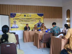Pimpin Rapat Forum Penataan Ruang Kota Tebing Tinggi, Plt. Sekda Sebut RTRW Instrumen Penting Dalam Pembangunan Daerah