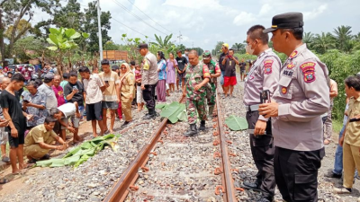 Tubuh IRT Terpotong 3, Ditabrak Kereta Api