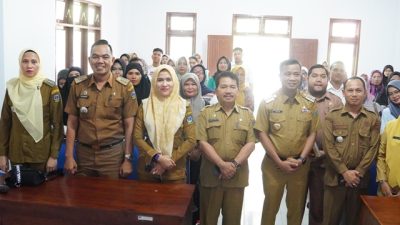 Pj. Wali Kota Tebing Tinggi Silahturahmi Dengan Petugas Verivali DTKS, Sampaikan Kenaikan Insentif Petugas Verivali