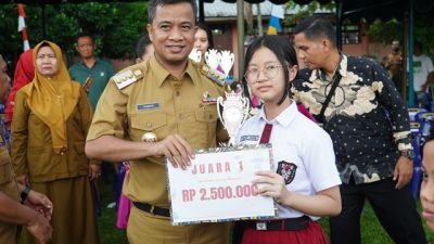 Pj. Walikota Tebing Tinggi Berikan Penghargaan Kepada 72 Siswa Berprestasi Pada Ajang OSN, O2SN, dan FLS2SN Tingkat Kota