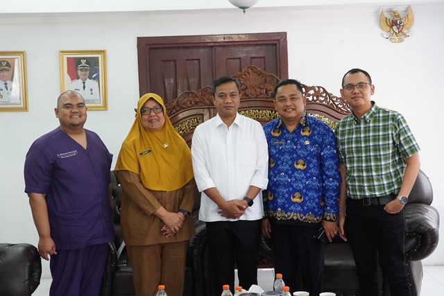 Penjabat Wali Kota Tebing Tinggi Terima Audiensi RSU Natama