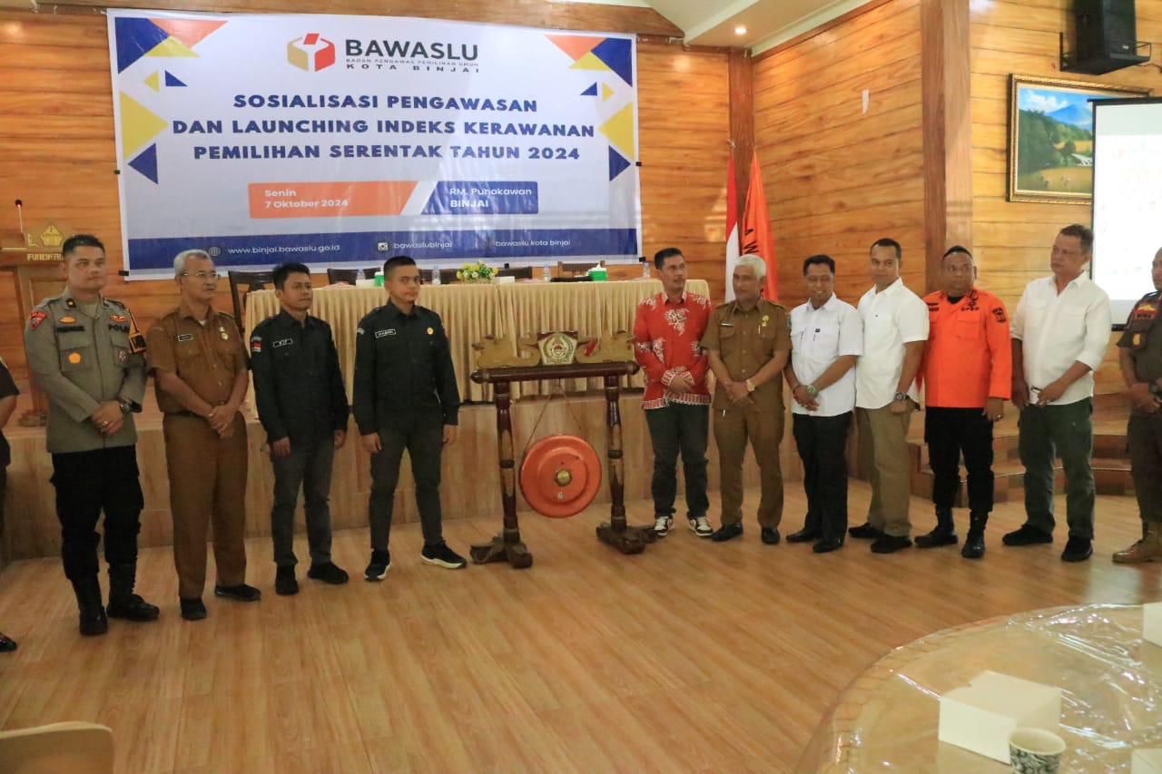 Sosialisasi Pengawasan dan Launching Indeks Kerawanan Pemilihan Serentak Tahun 2024