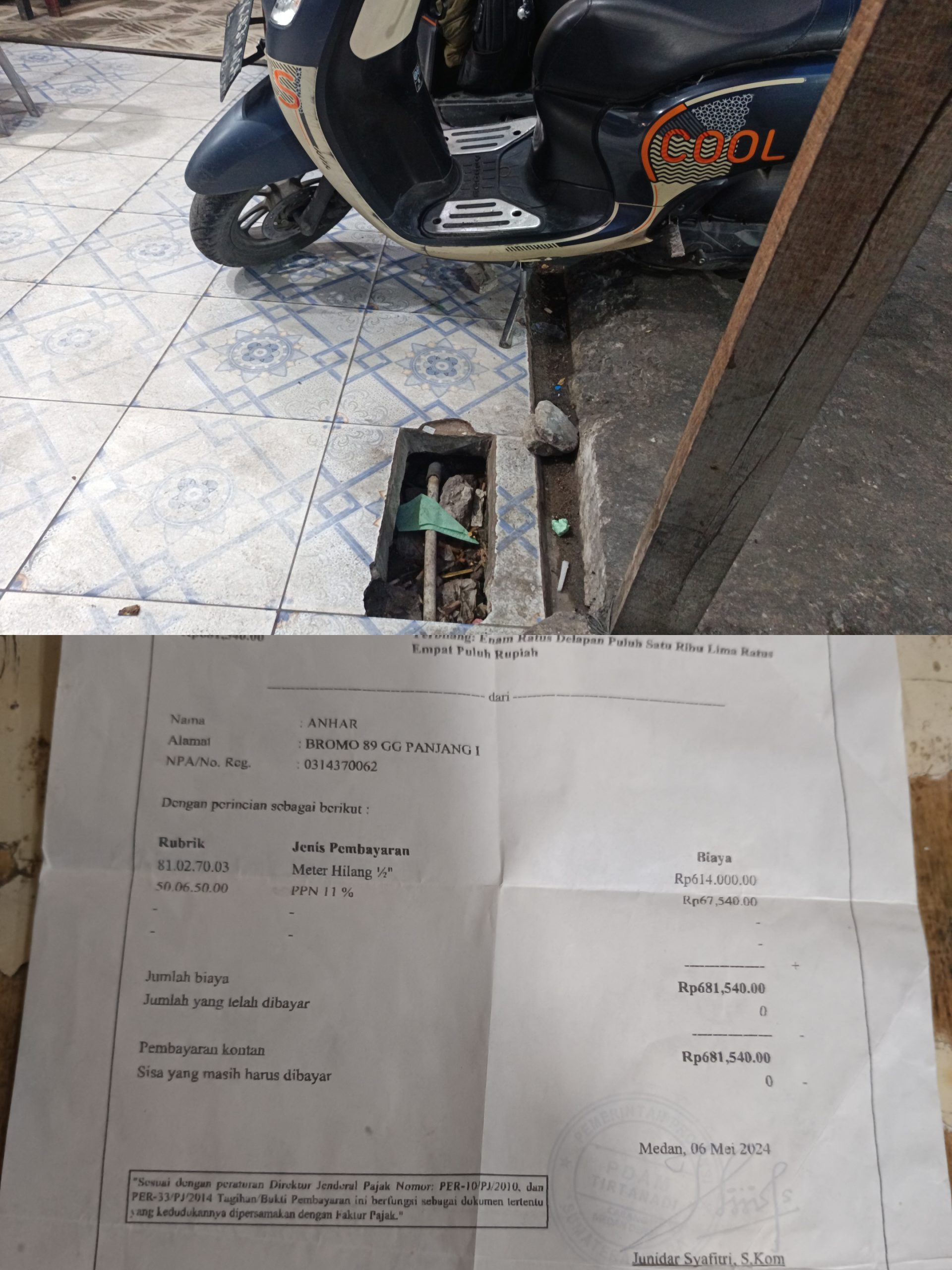 Kinerja Plt Direktur dan Plt Direksi Perumda Tirtanadi Buruk, Meteran Air Warga Hilang 5 Bulan tak Dipasang-pasang
