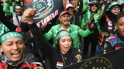 Aksi 17 September, Ojol Bersatu Desak Presiden Copot Menhub, Aplikasi Transportasi Jadi Sorotan