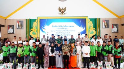 Syah Afandin Salurkan Bantuan untuk 7.716 Warga Tidak Mampu