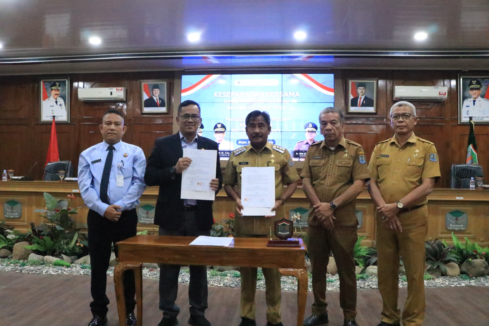 Pemko Binjai dan Kejari Tandatangani MoU Penanganan Hukum Perdata