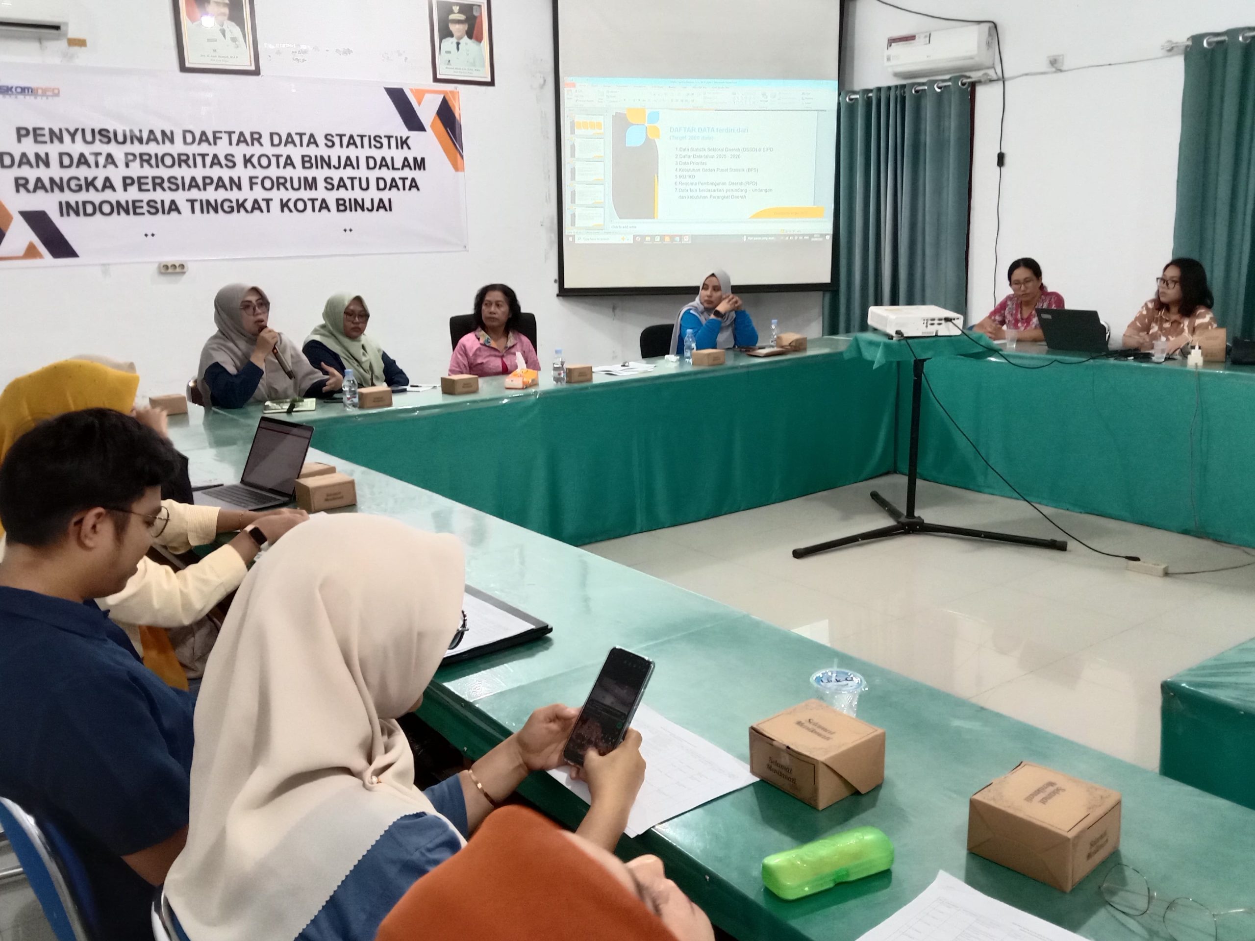 Pemko Binjai Susun Daftar Data Statistik 2025–2026, Dorong Optimalisasi Program Satu Data Indonesia