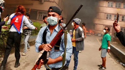 Krisis Politik Nepal: PM Mundur, Gedung DPR Dibakar, Menteri Jadi Target Amarah Rakyat