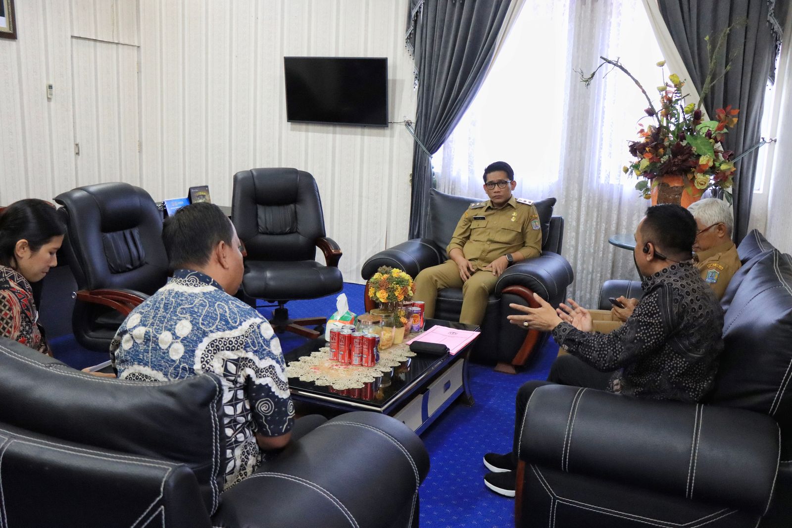 Wakil Wali Kota Binjai Terima Audiensi dengan BNN, Bahas Sinergitas Rehabilitasi Penyalahgunaan Narkotika