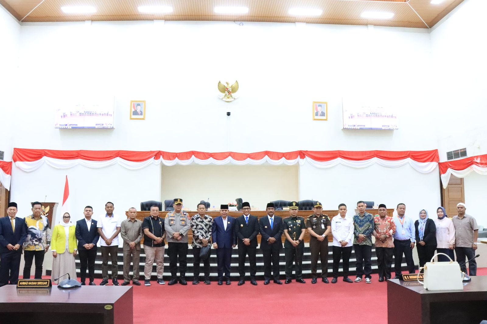 Amir Hamzah - Hasanul Jihadi Sampaikan Visi "Maju dan Sejahtera" di Rapat Paripurna DPRD Kota Binjai