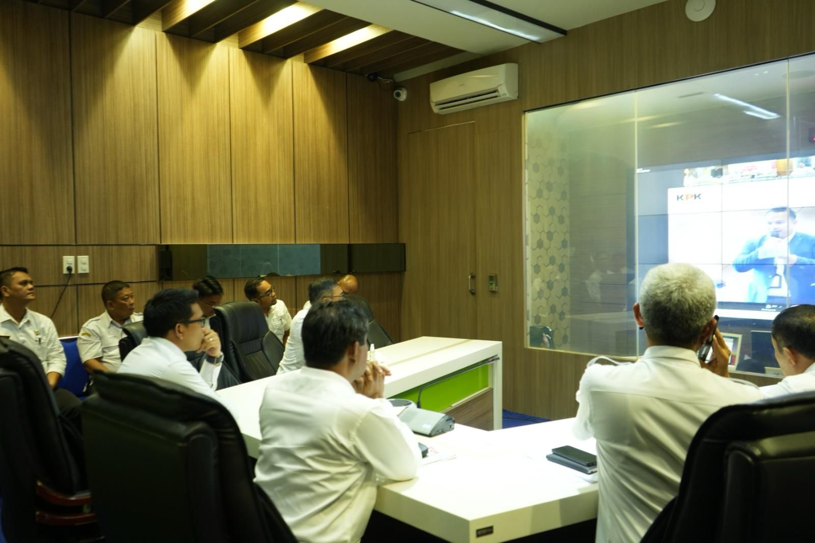 Pemko Binjai Ikuti Peluncuran Indikator MCP Tahun 2025 Secara Virtual Bersama KPK RI