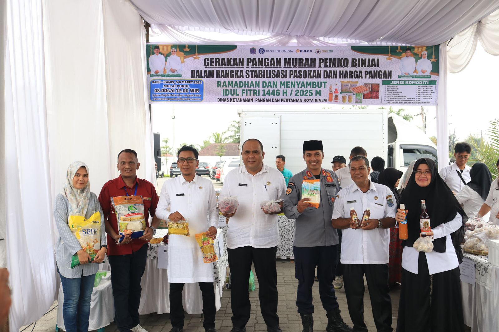 Tekan Inflasi Jelang Ramadan, Pemko Binjai Gelar Gerakan Pangan Murah