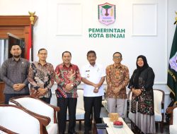 Wali Kota Binjai Menerima audiensi dari Kementerian Agama Binjai