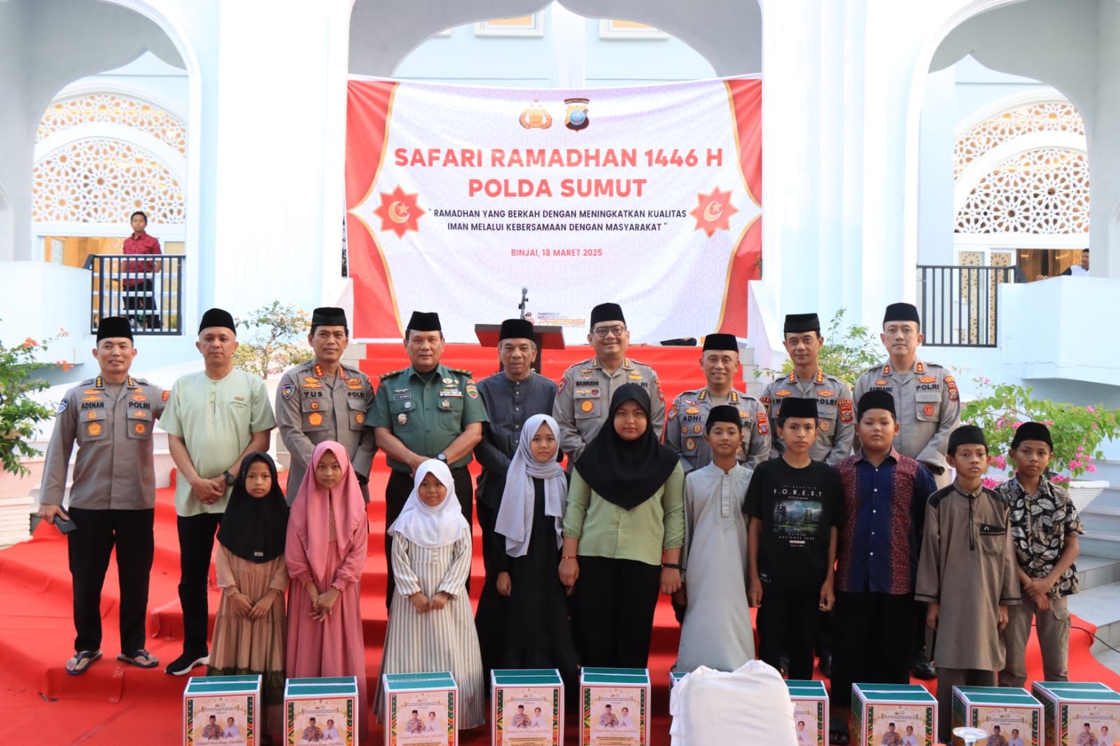Wali Kota Binjai Hadiri Safari Ramadan Polda Sumut